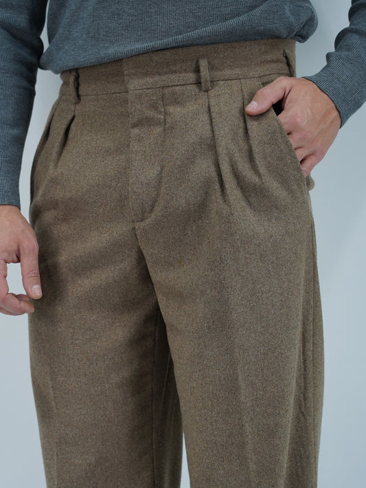 Gurkha con passanti in flanella quercia fondo 23cm