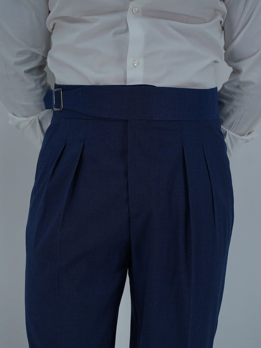 Gurkha Heritage Con Fibbia Laterale- Fondo 22/25cm | Doppia Fibbia Regolabile | Solaro Blu Oceano