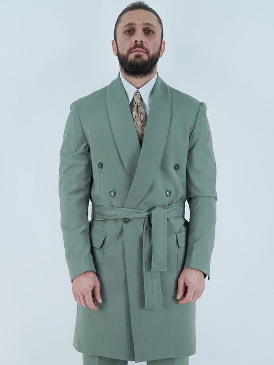 Giacca Heritage Lunga Doppio Petto - Linea Extensive | Verde Oliva