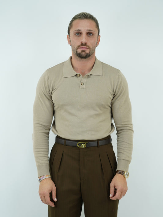 Polo beige