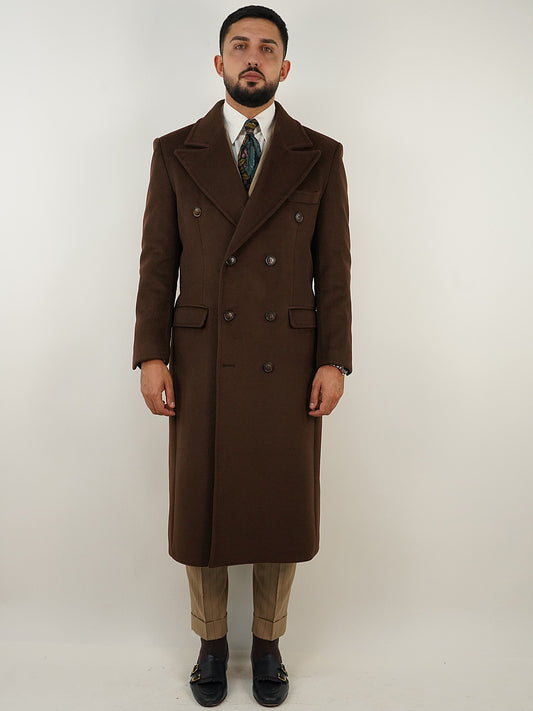 Cappotto Raglan Testa di moro