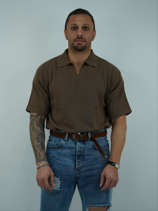 Polo smacchinata quercia