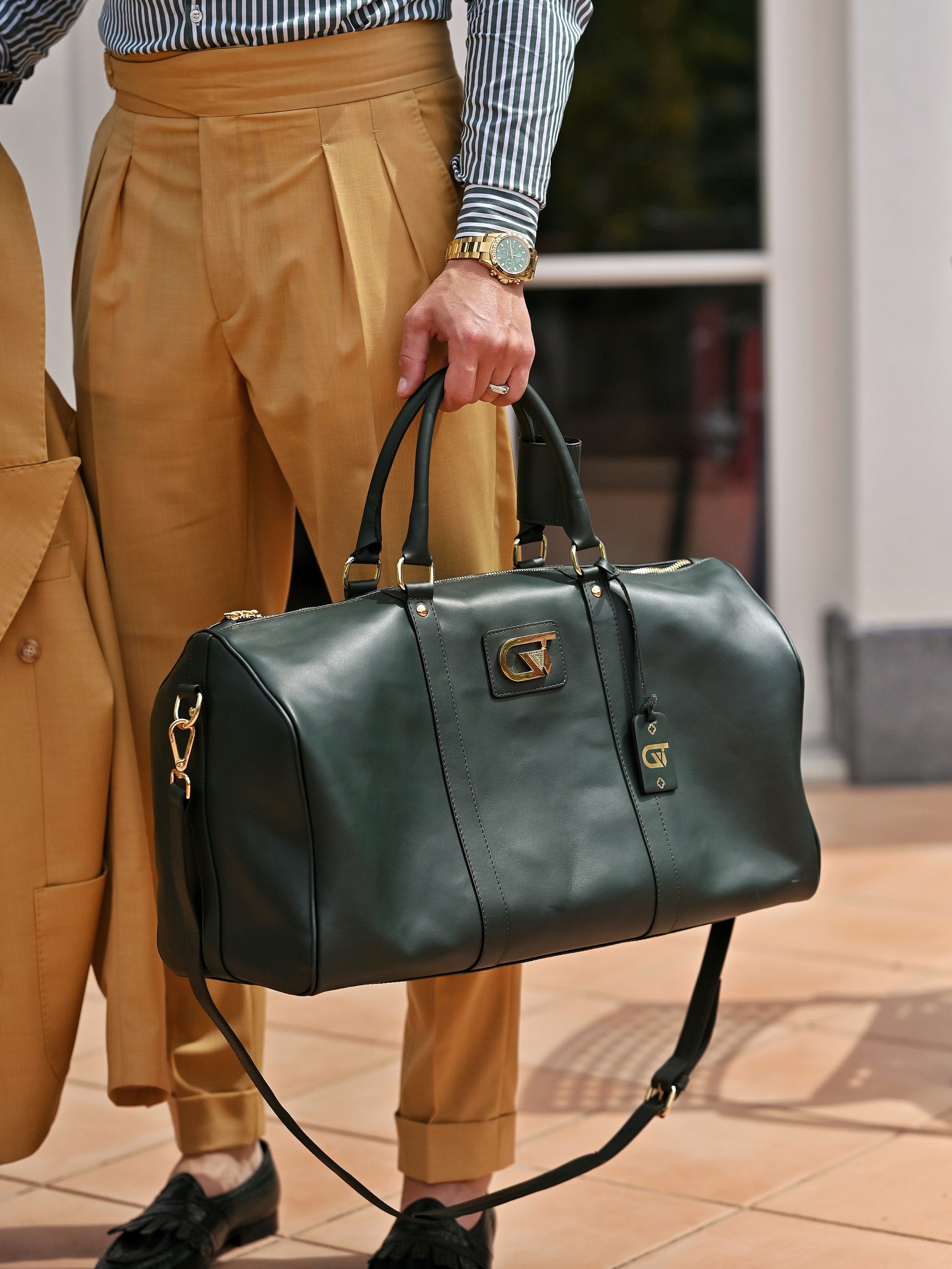 Borsa da viaggio elegant 50 verde