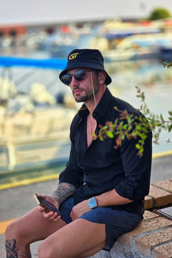 Cappello bucket GT nero