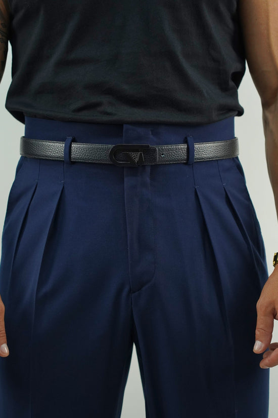 Gurkha blu oltremare con passanti