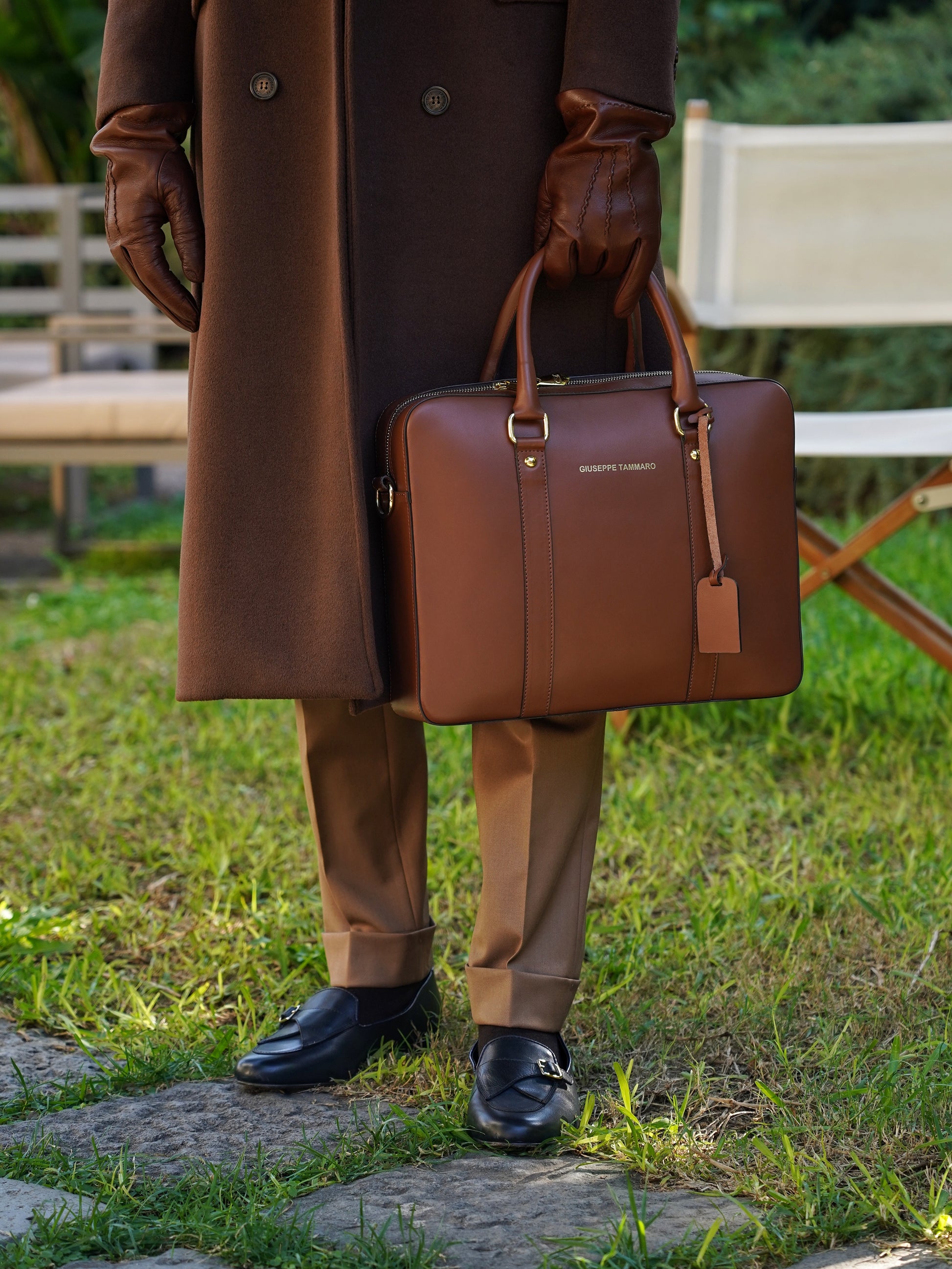 Portadocumenti elegant cuoio