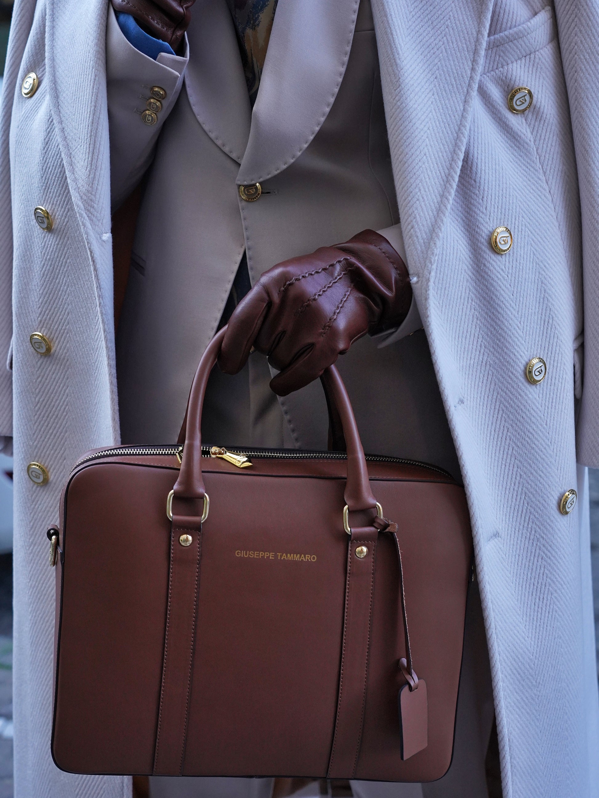 Portadocumenti elegant cuoio