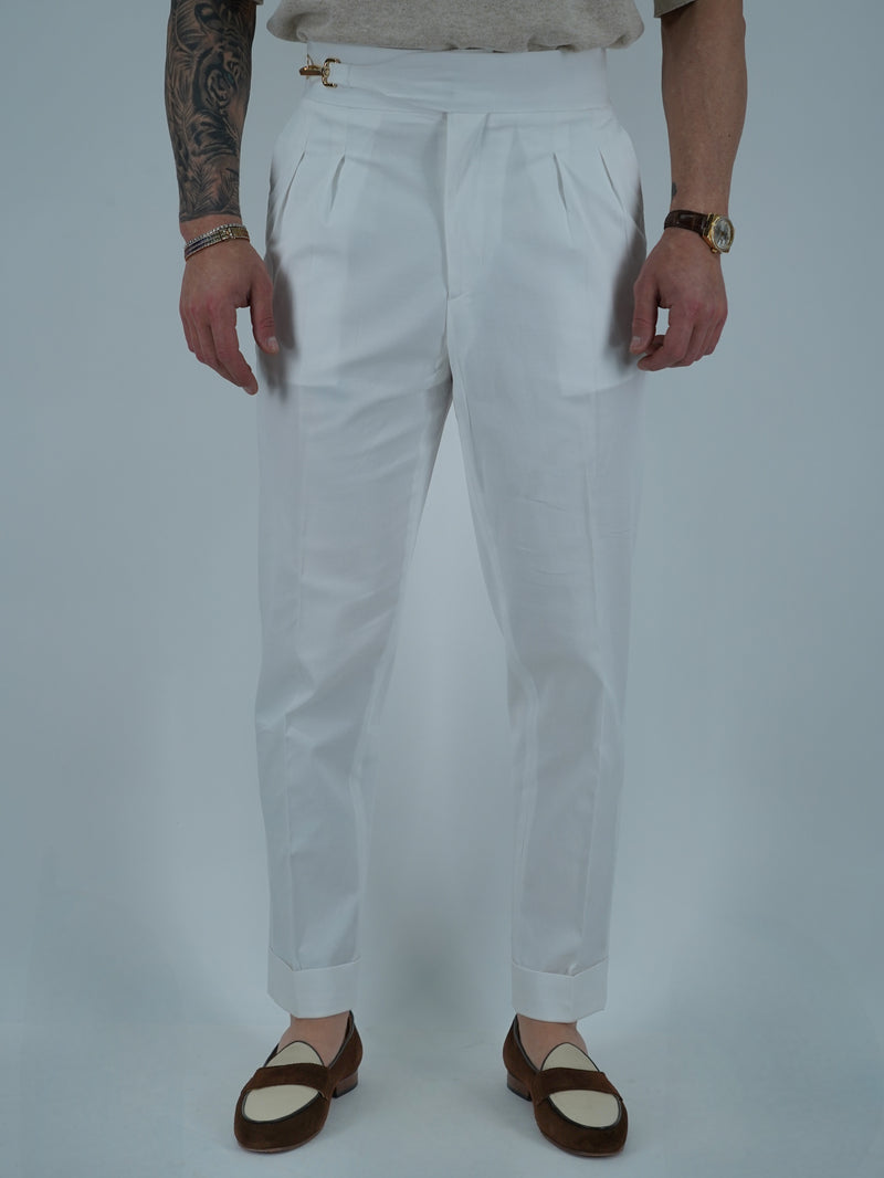 Gurkha royal Santorini Bianco con gancio oro