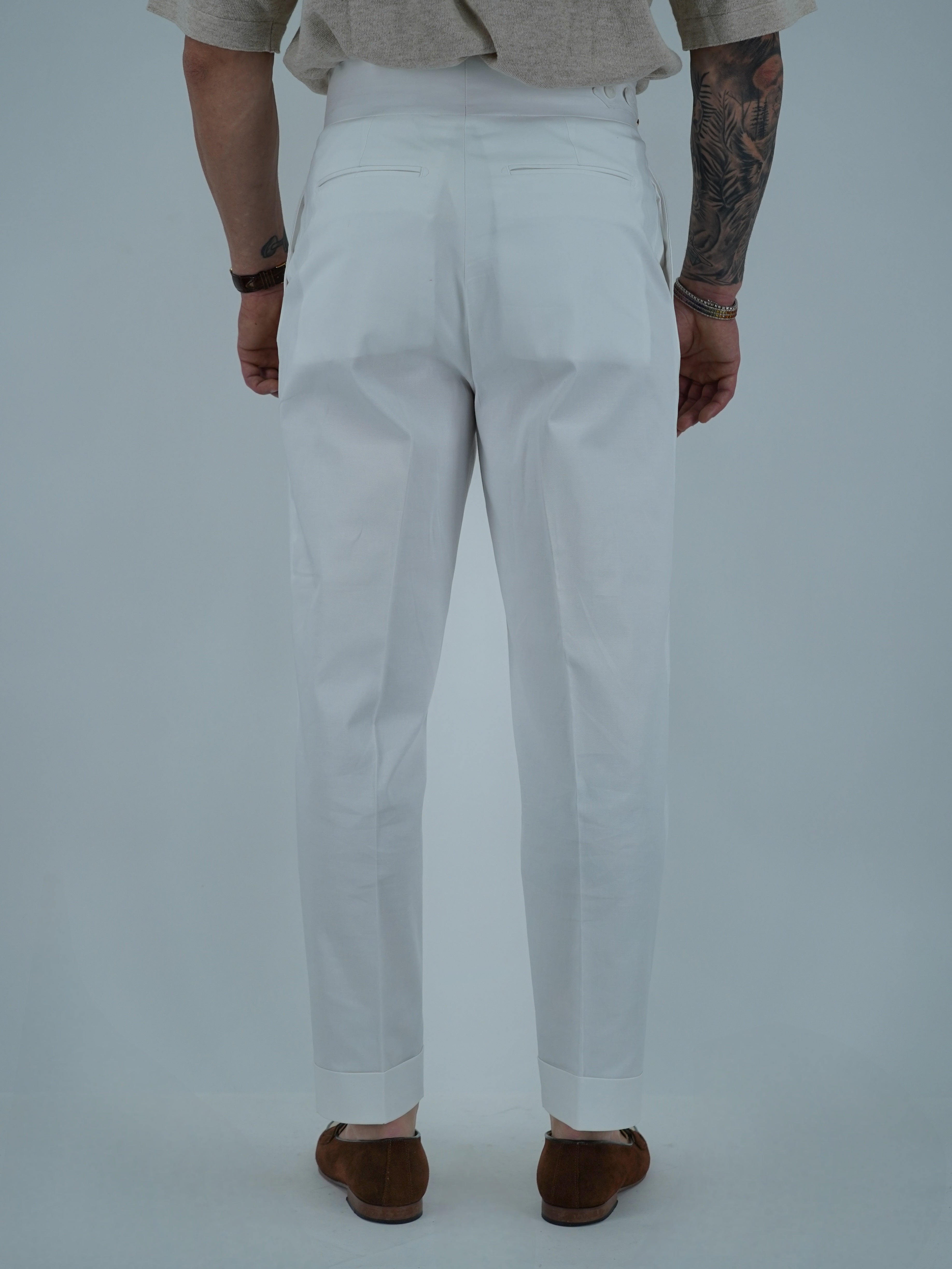 Gurkha royal Santorini Bianco con gancio oro