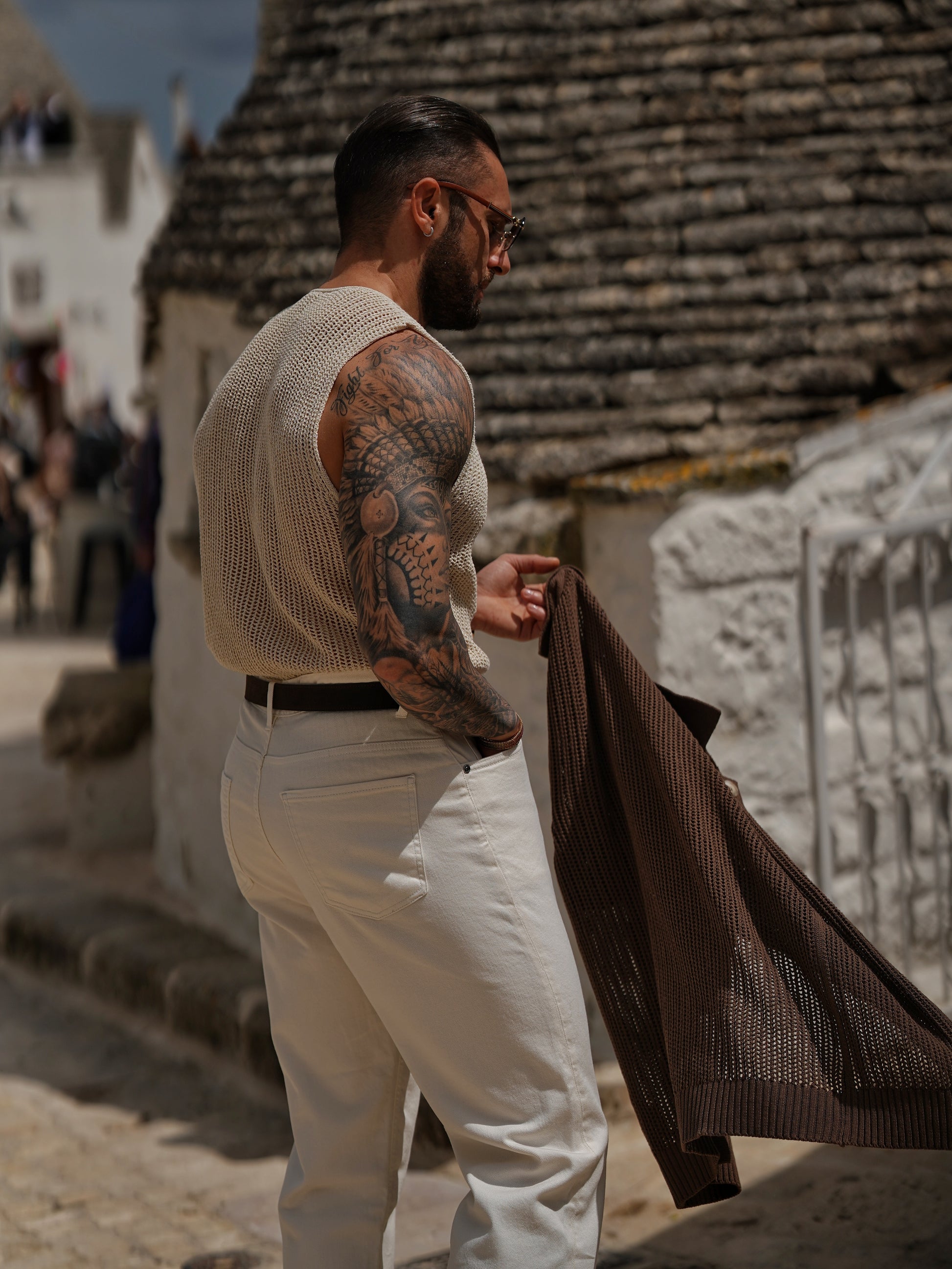 Canotta forata mastice