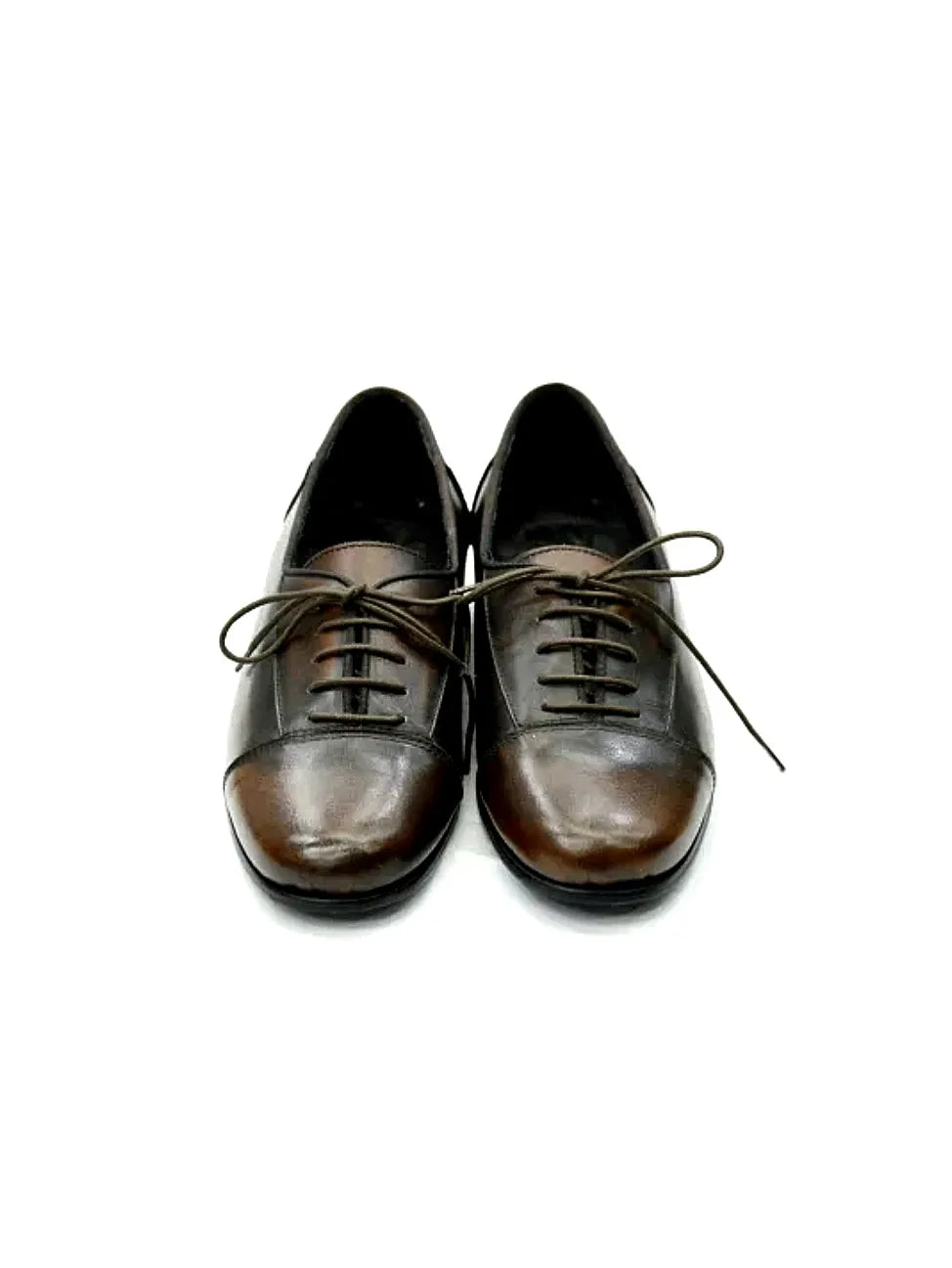 Mocassini modello bowling in pelle