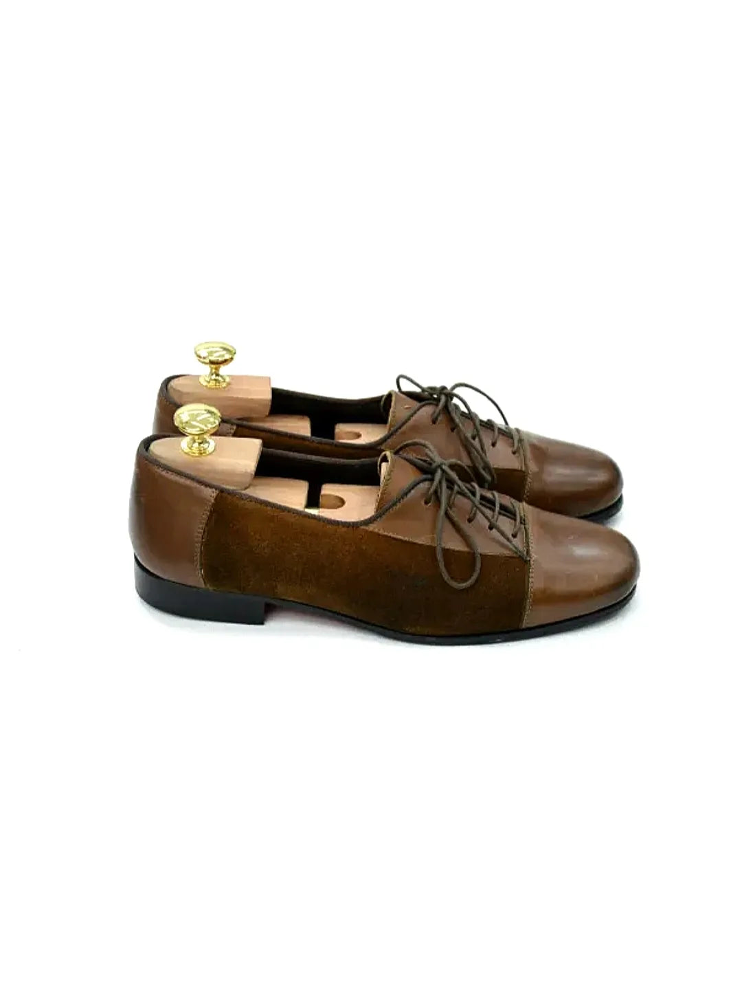 Mocassini modello bowling in pelle