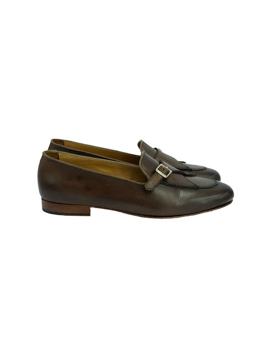 Mocassino moro con fibbia