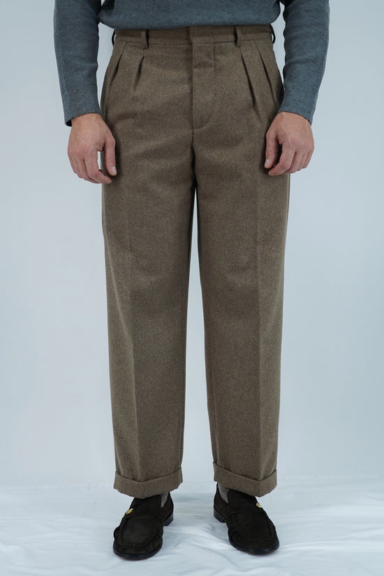 Gurkha con passanti in flanella quercia fondo 23cm