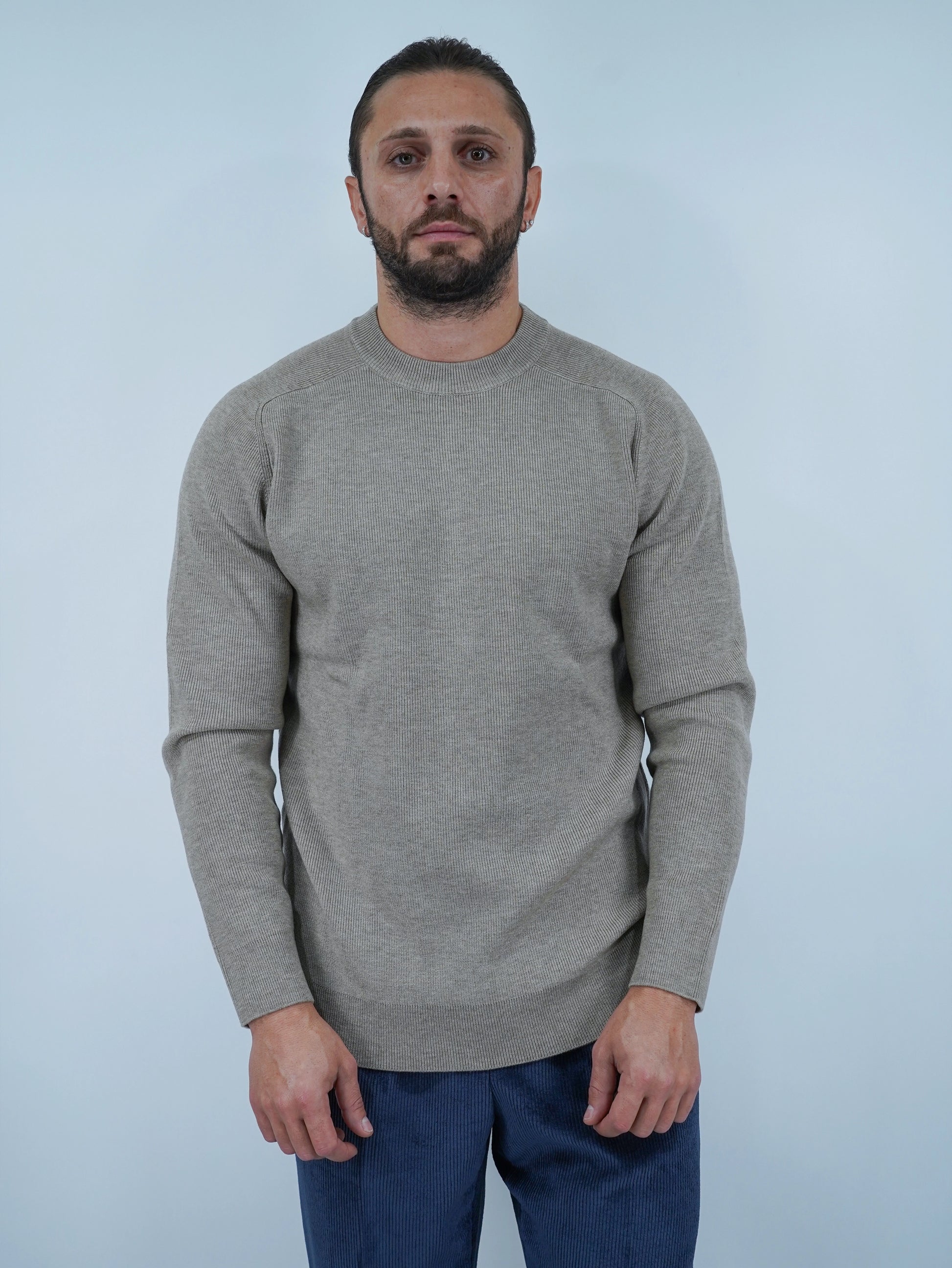 Girocollo due fili beige