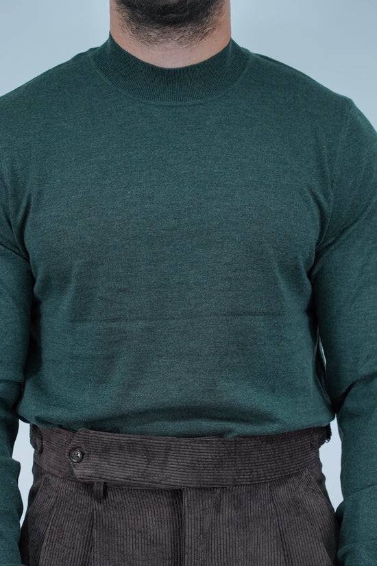 Lupetto in filo verde