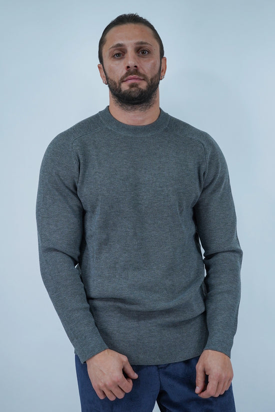 Girocollo due fili grigio