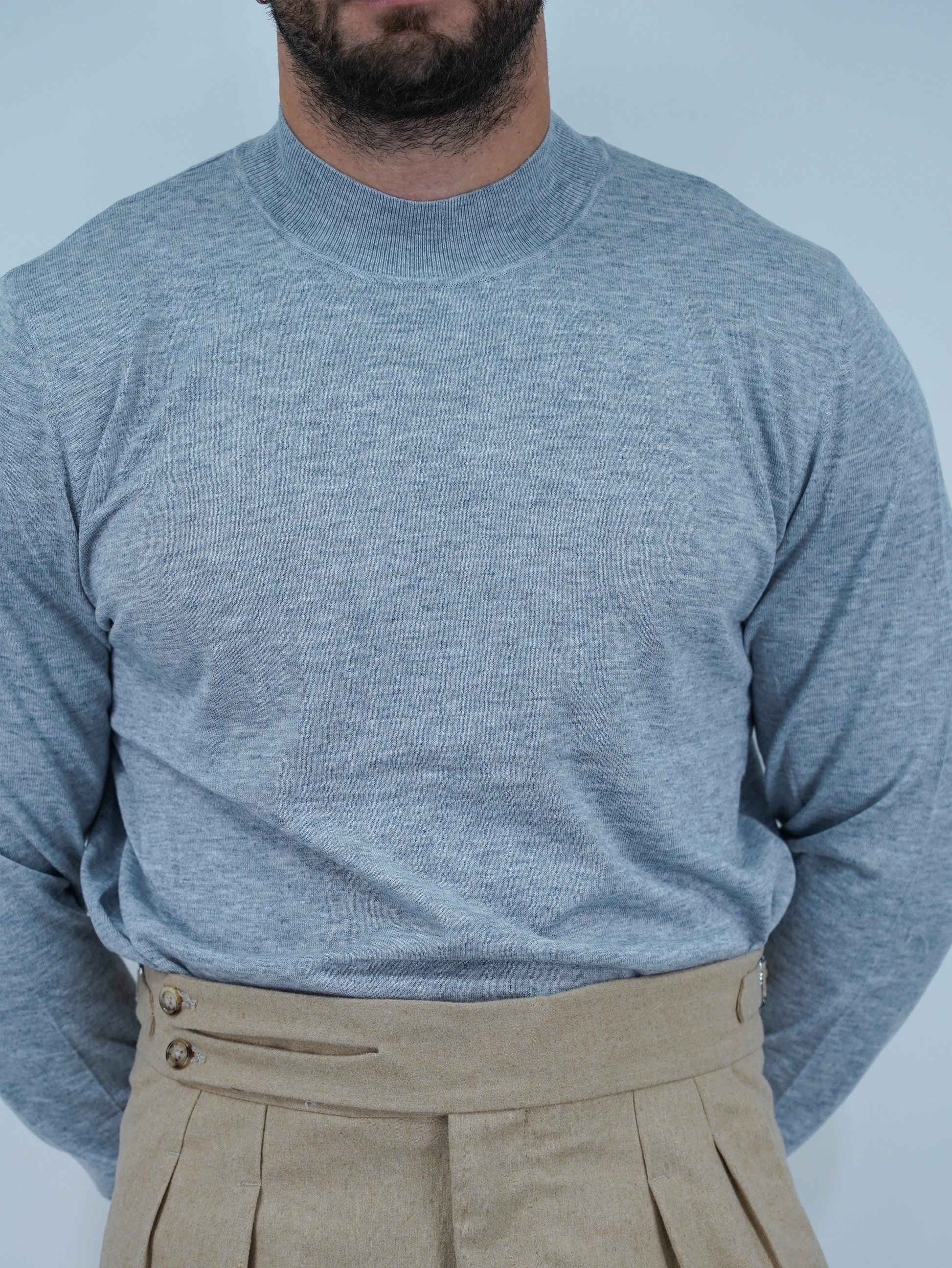 Lupetto in filo perla