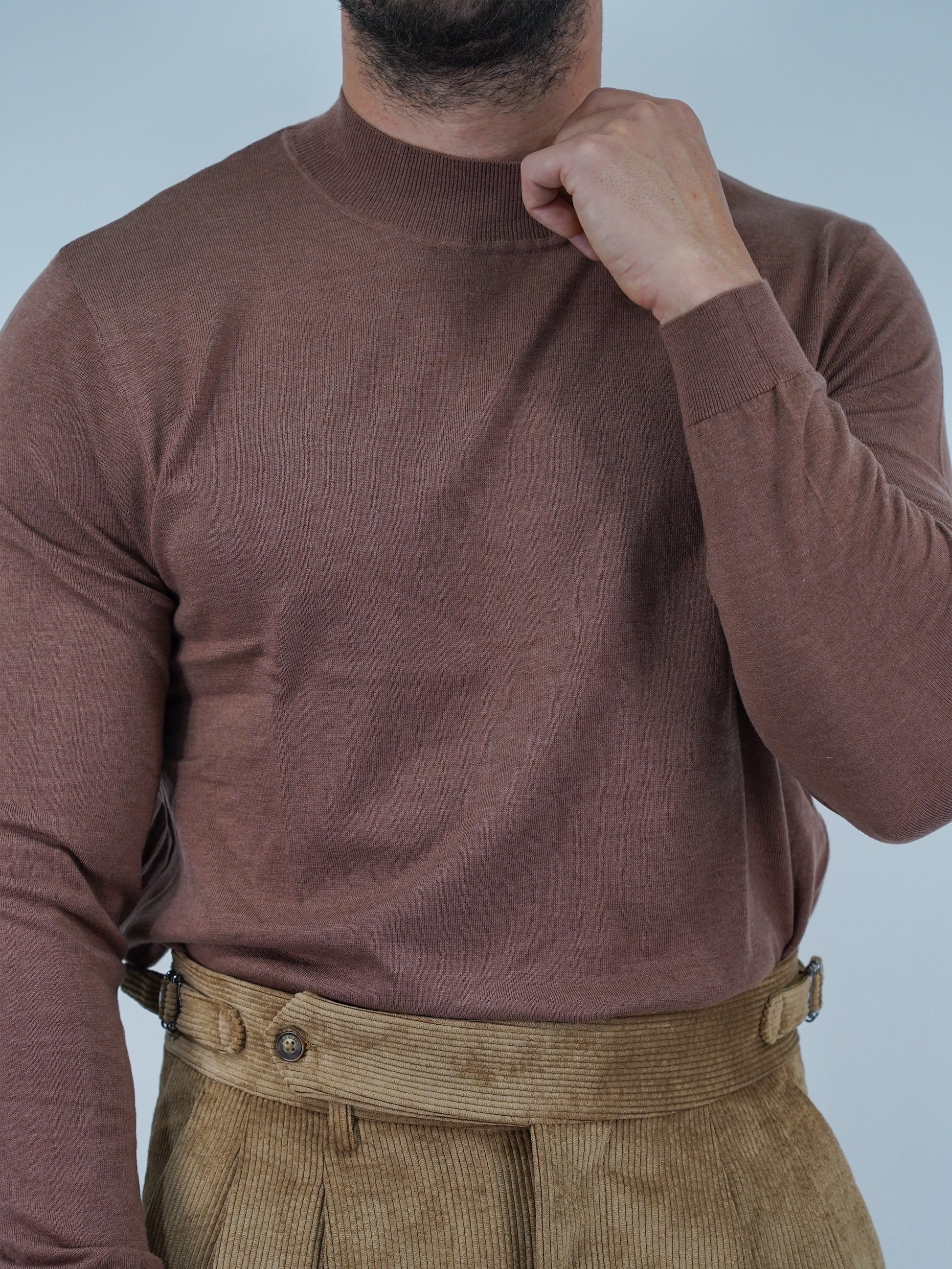 Lupetto in filo terra