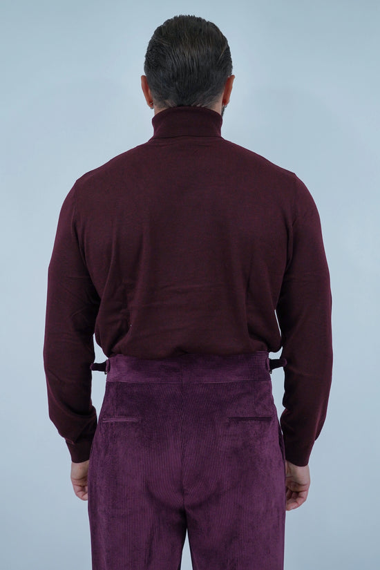 Dolcevita in filo bordeaux