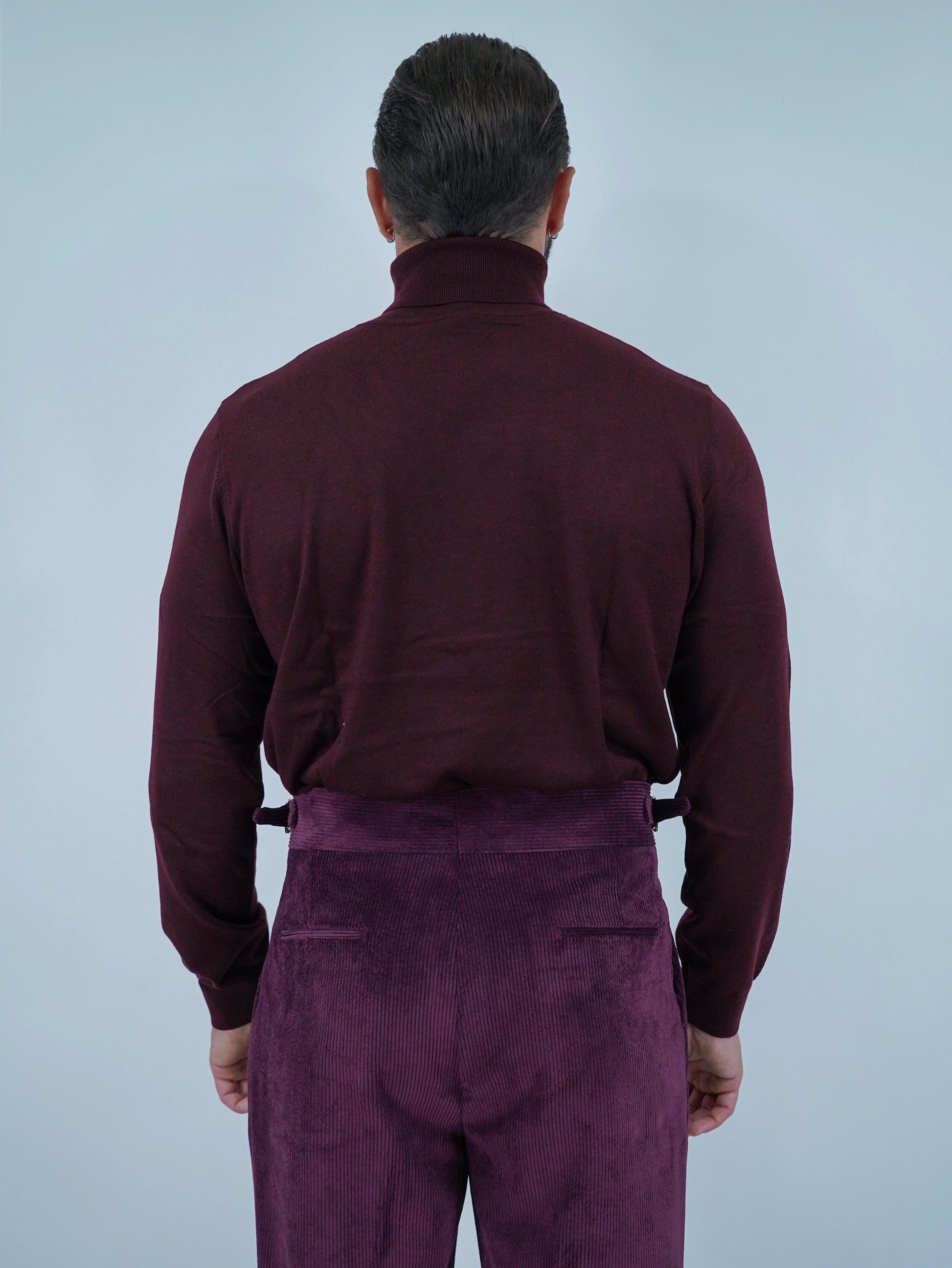 Dolcevita in filo bordeaux