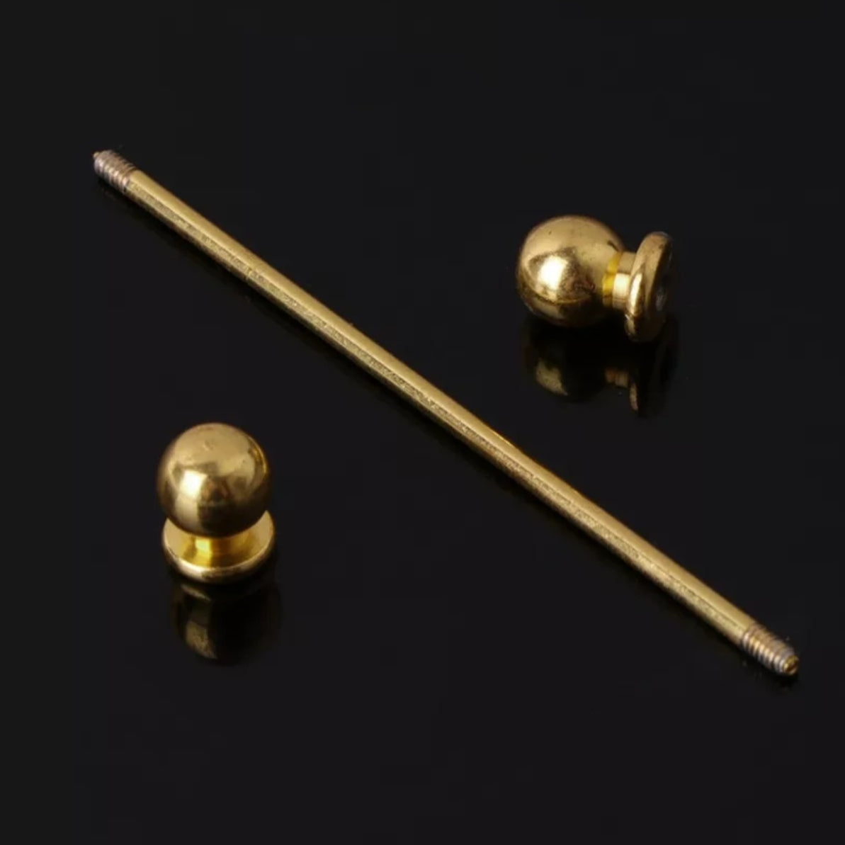 Spille collo camicia oro e argento