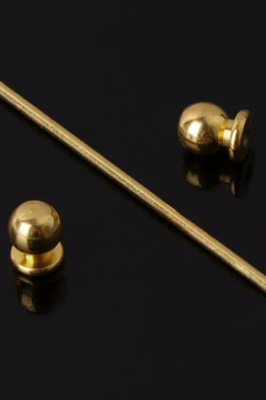 Spille collo camicia oro e argento