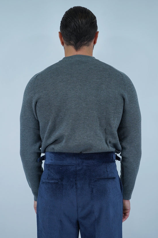 Girocollo due fili grigio