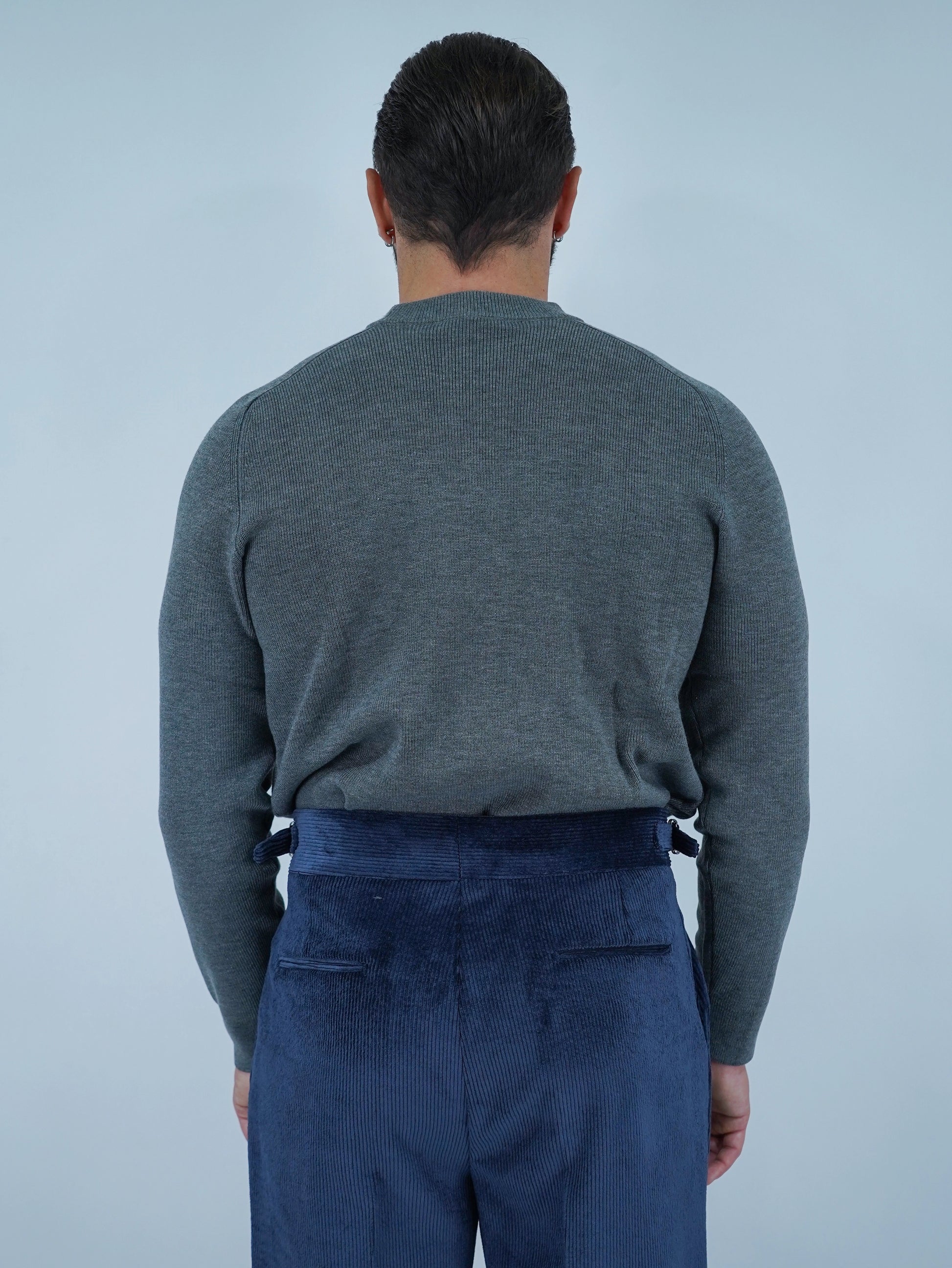 Girocollo due fili grigio