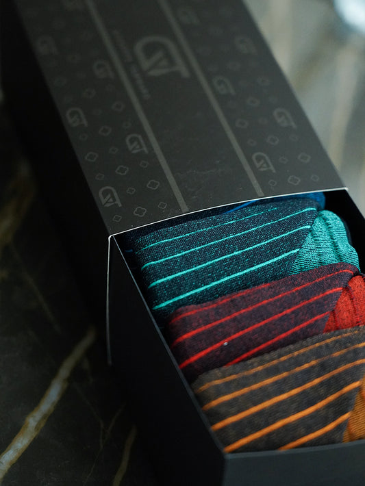 Box Calze Lunghe Comfort - Cotone Premium | 5 Colori