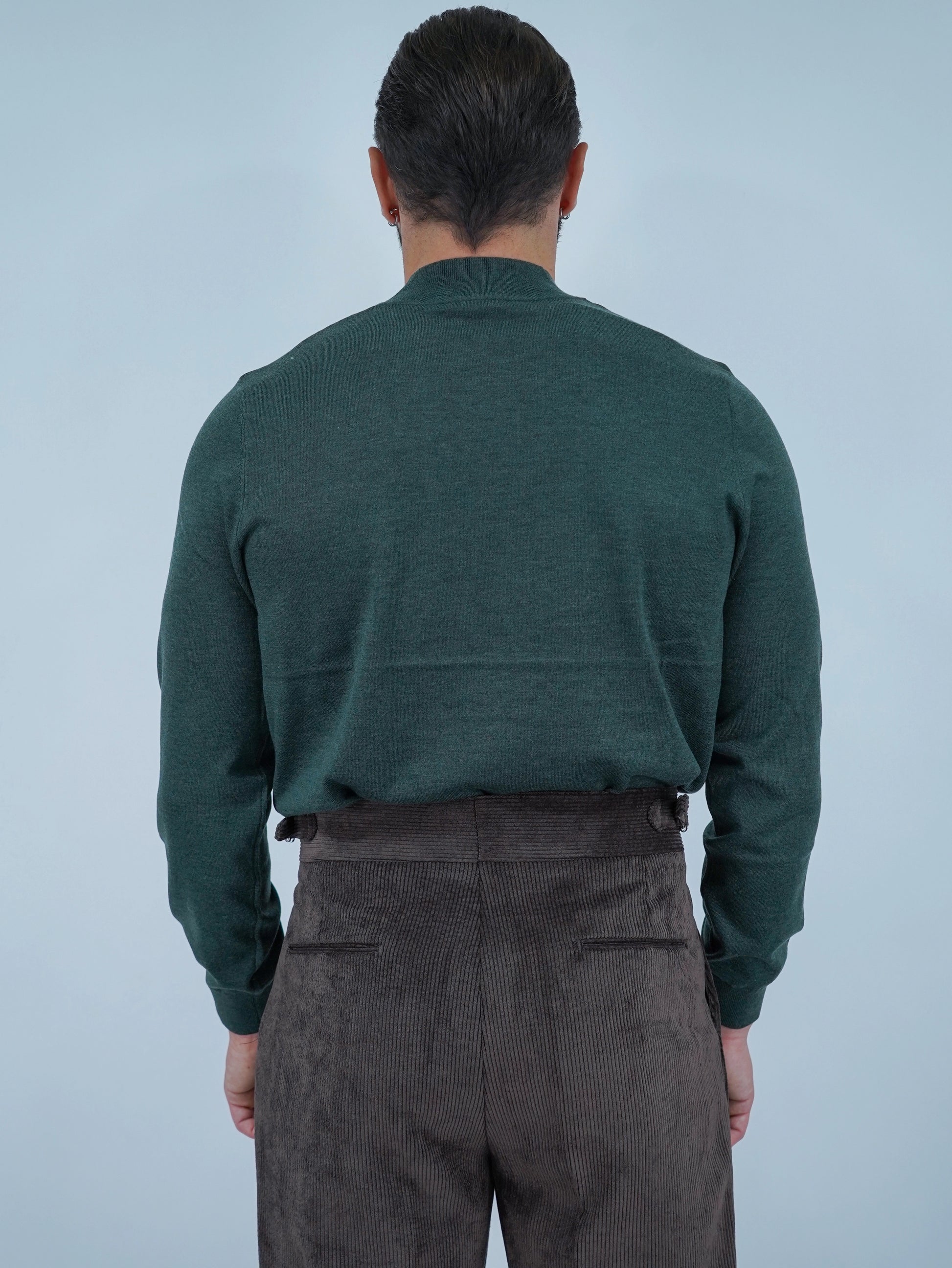 Lupetto in filo verde