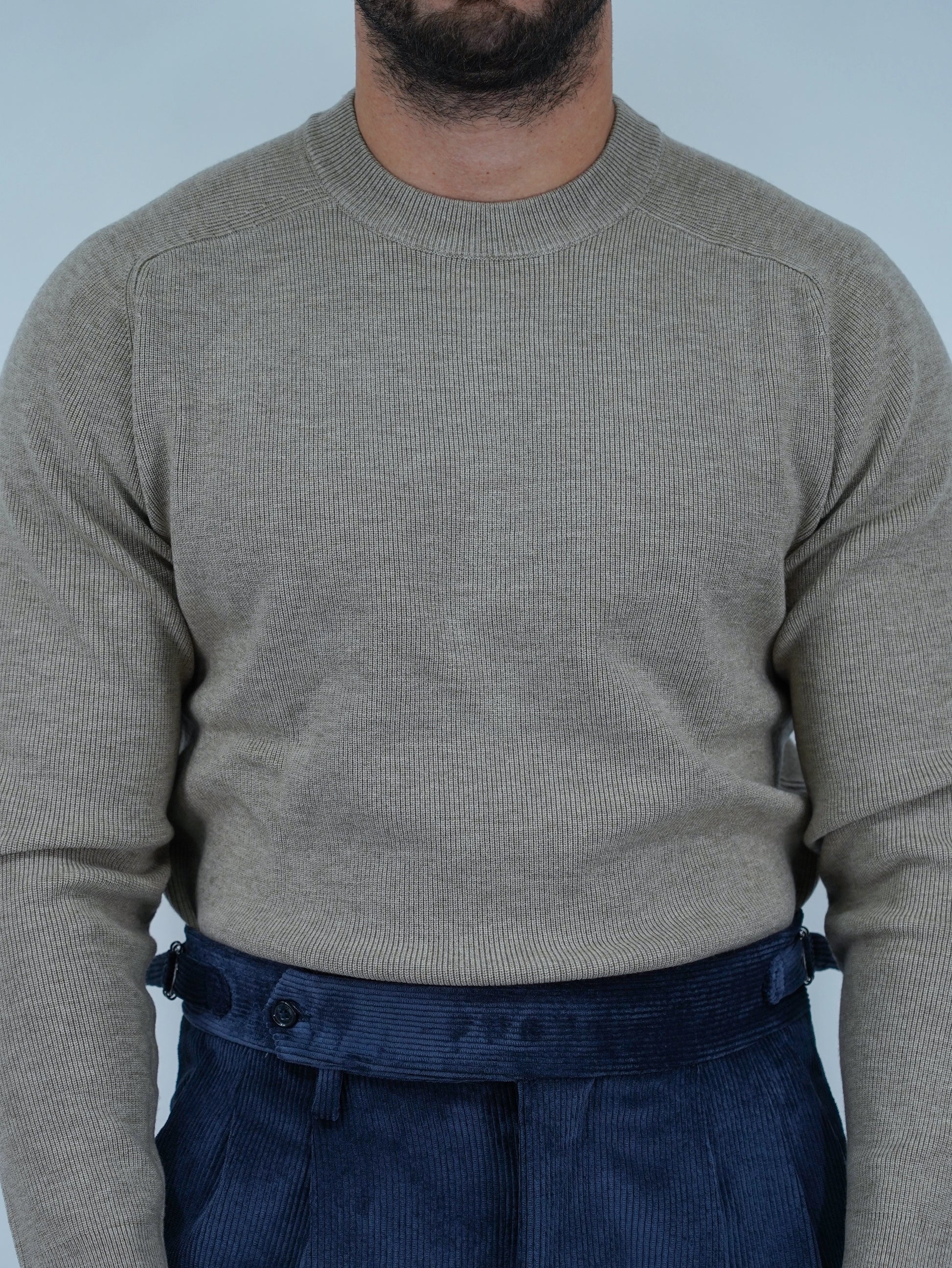 Girocollo due fili beige