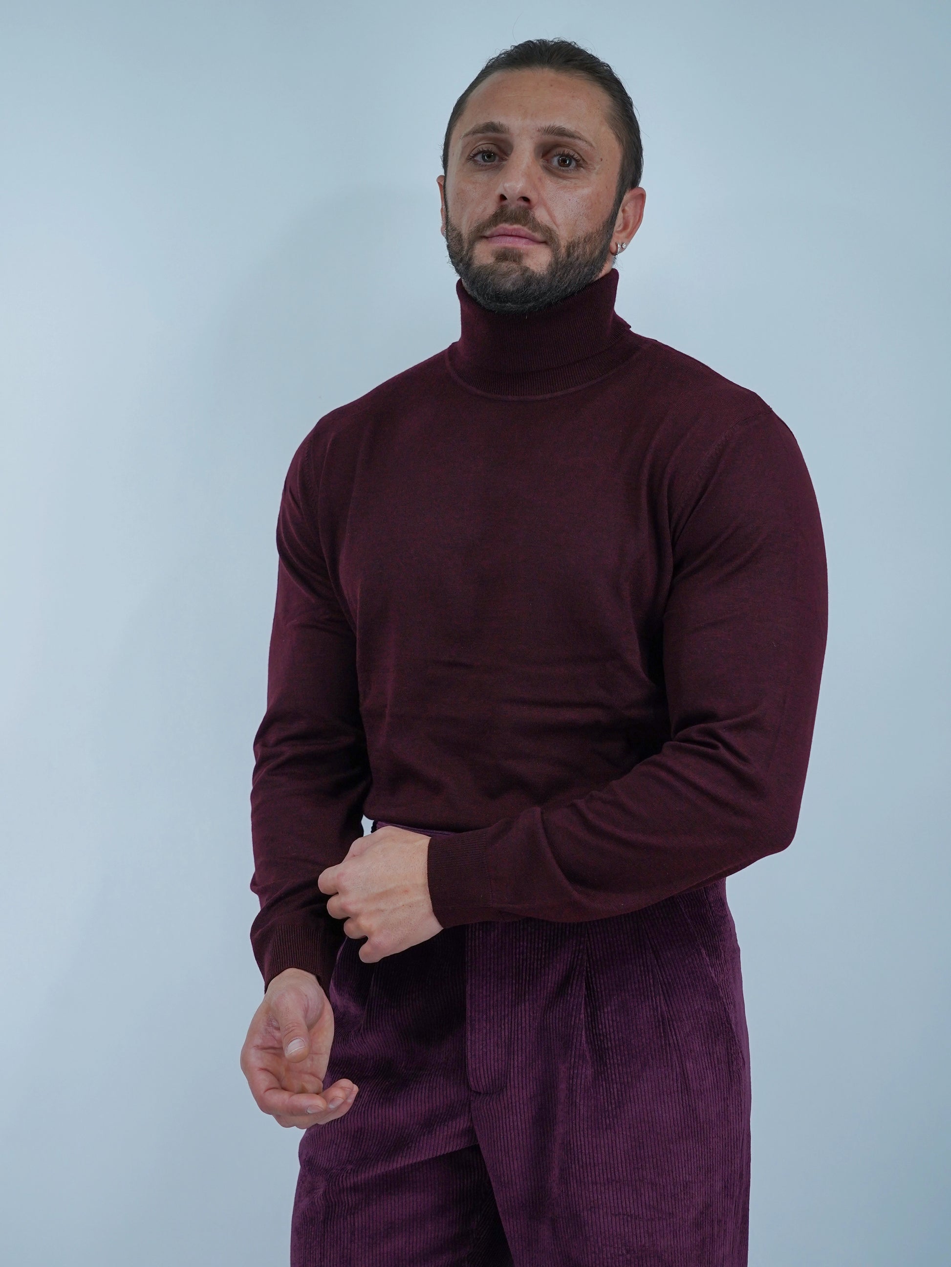 Dolcevita in filo bordeaux