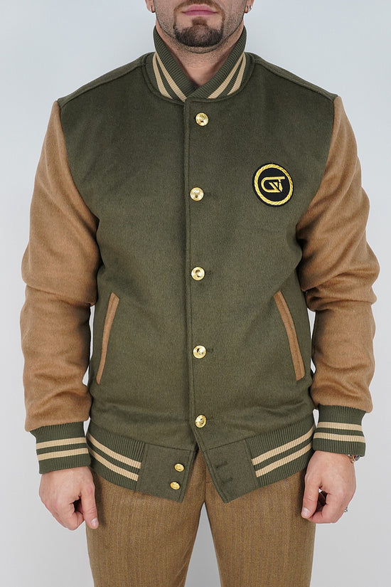 College verde e beige