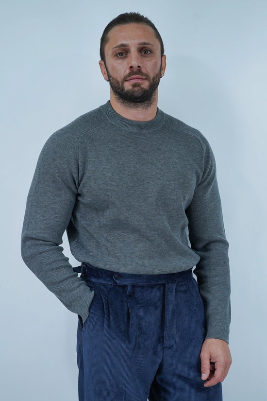 Girocollo due fili grigio