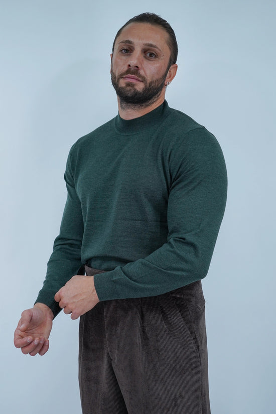 Lupetto in filo verde