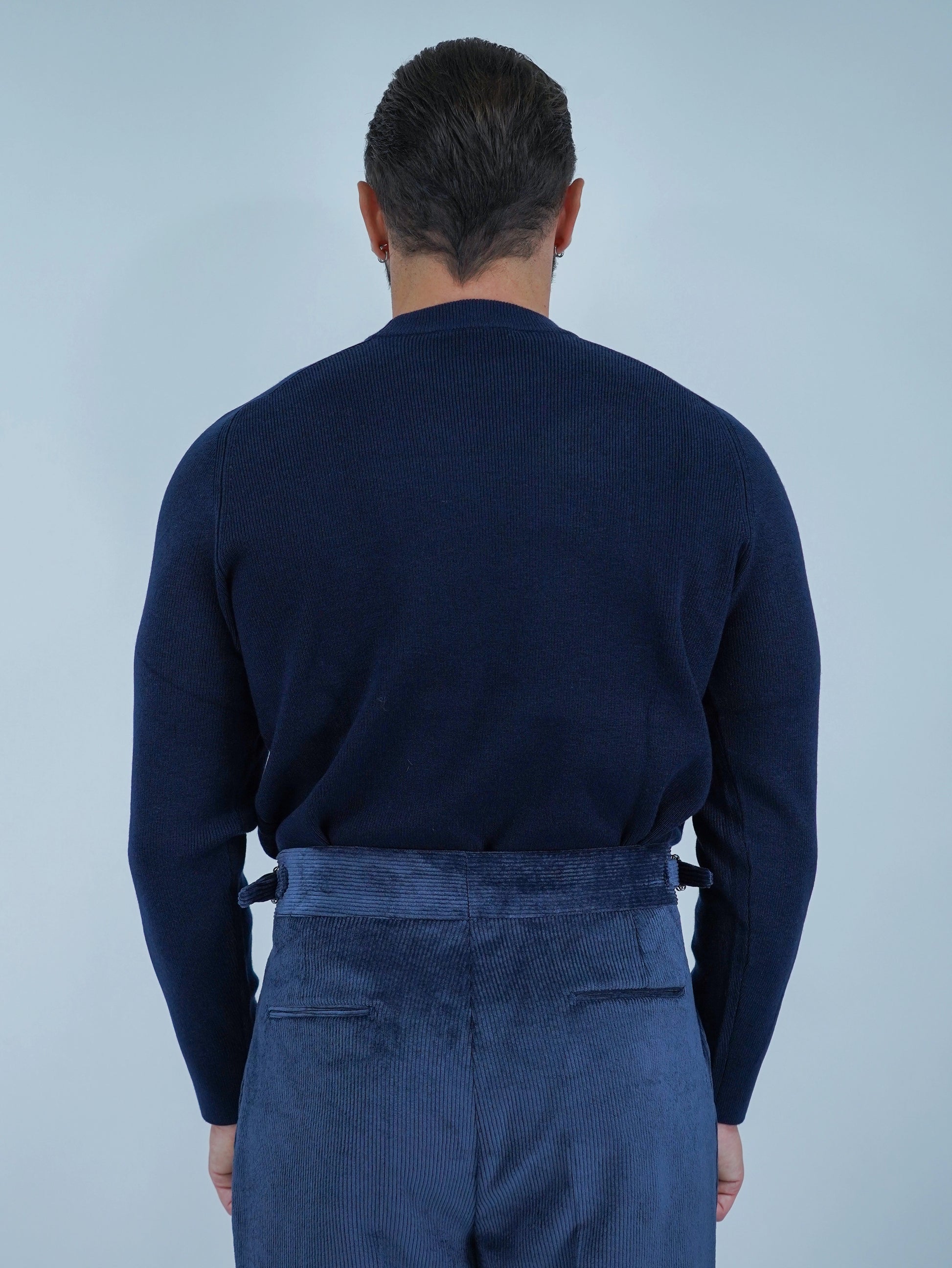 Girocollo due fili blu