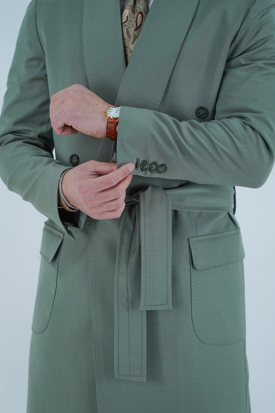 Giacca Heritage Lunga Doppio Petto - Linea Extensive | Verde Oliva