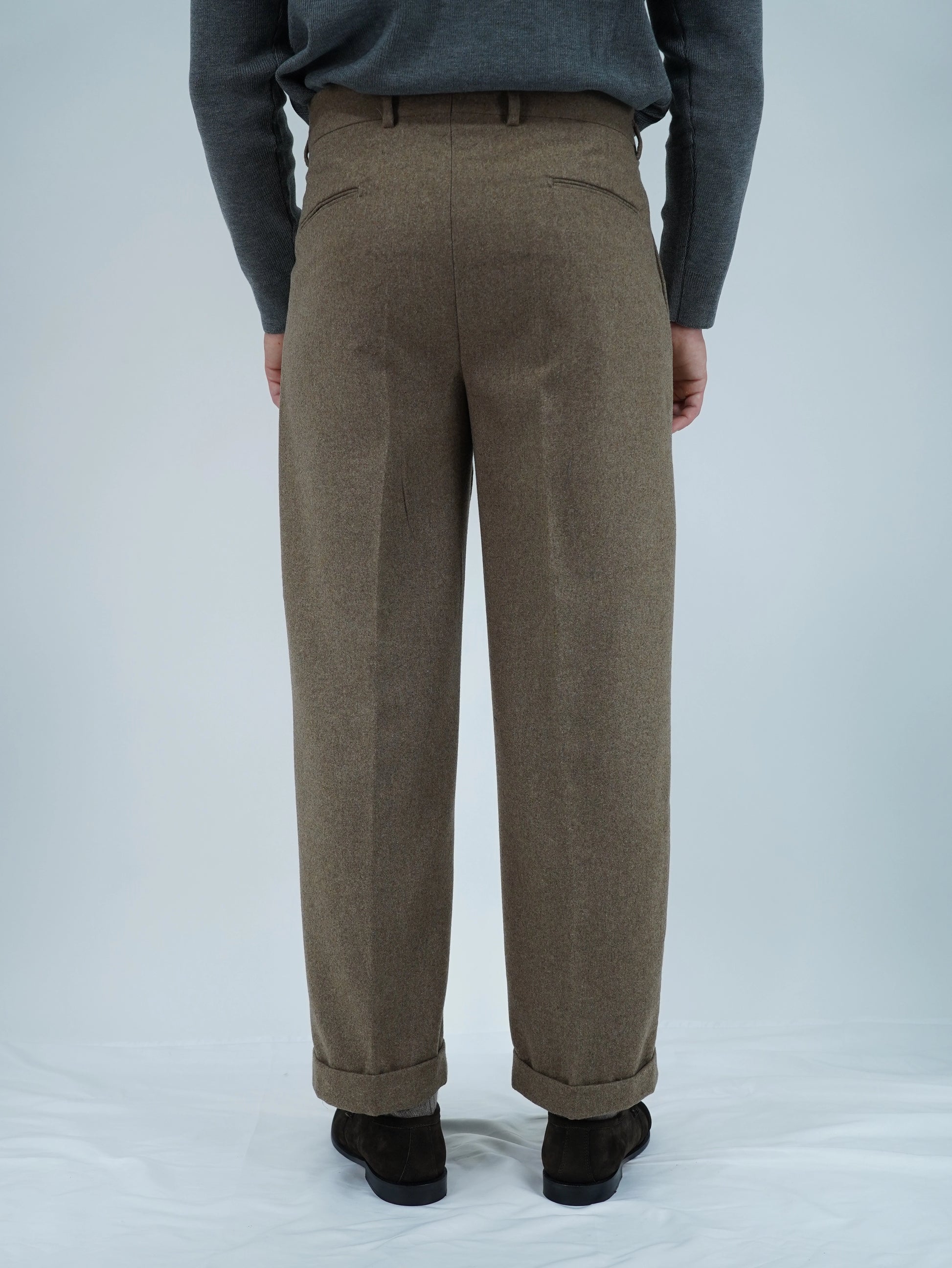 Gurkha con passanti in flanella quercia fondo 23cm