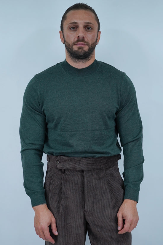 Lupetto in filo verde