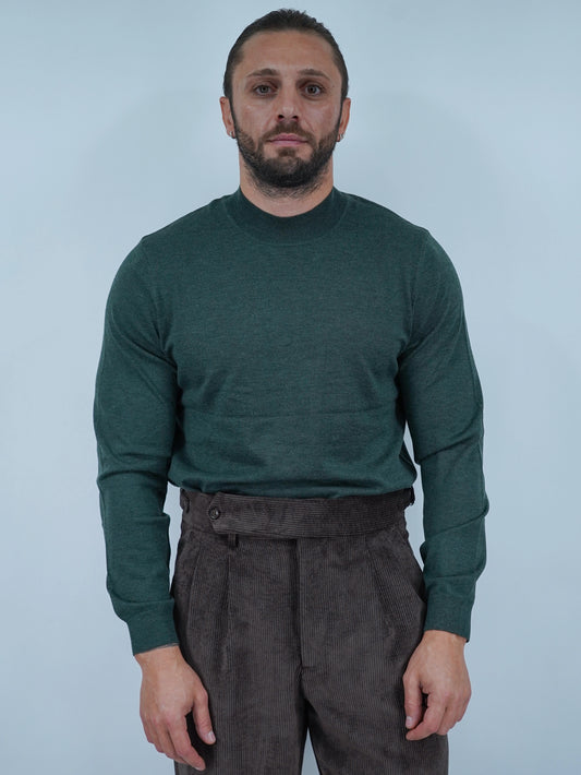 Lupetto in filo verde