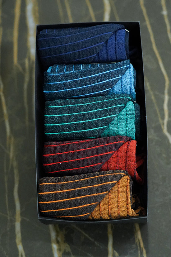 Box Calze Lunghe Comfort - Cotone Premium | 5 Colori