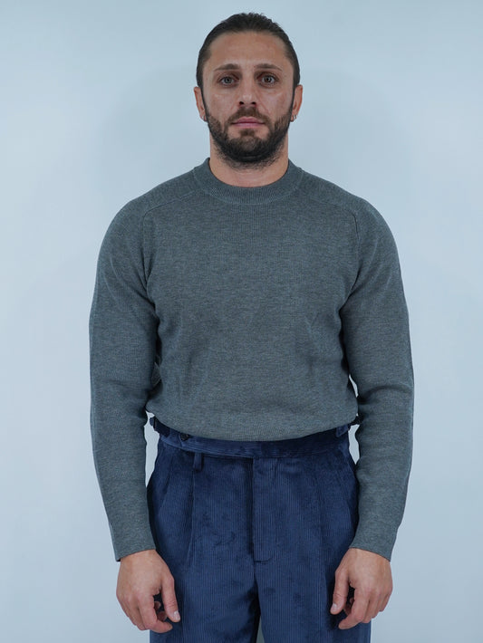 Girocollo due fili grigio