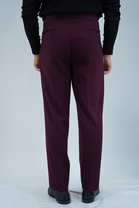 Gurkha 1 bottone con fibbie laterali stringenti bordeaux