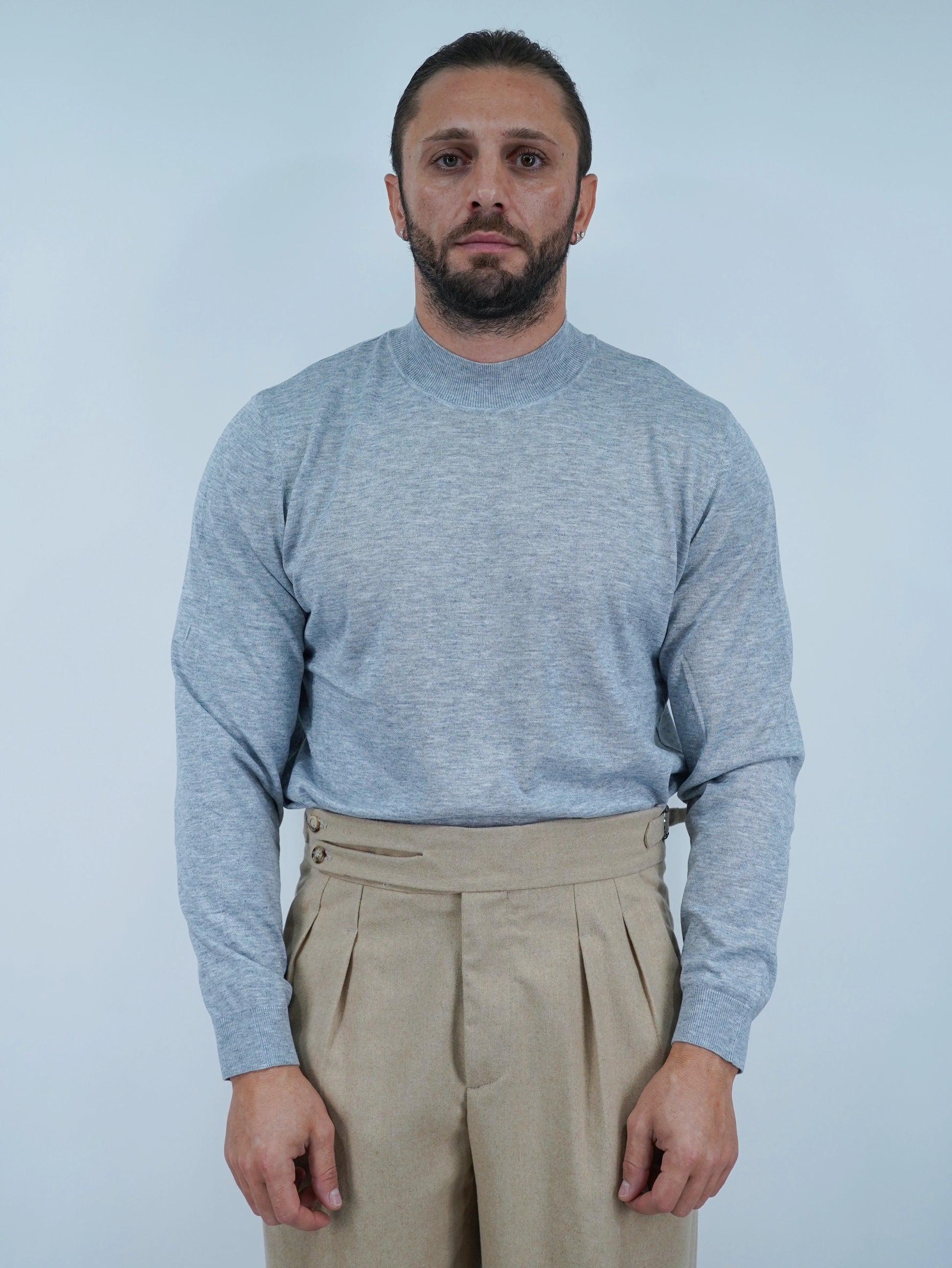 Lupetto in filo perla