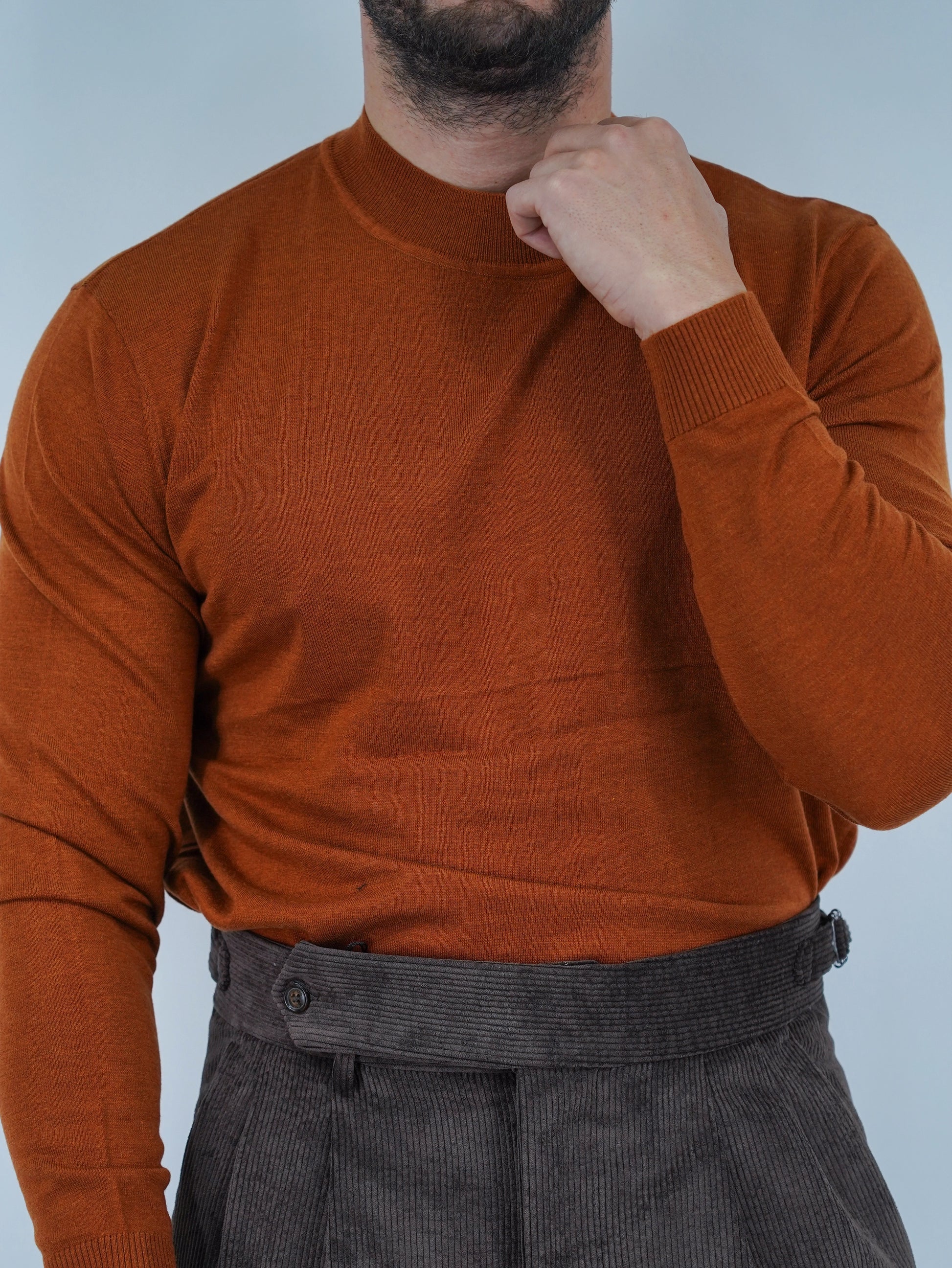 Lupetto in filo rust