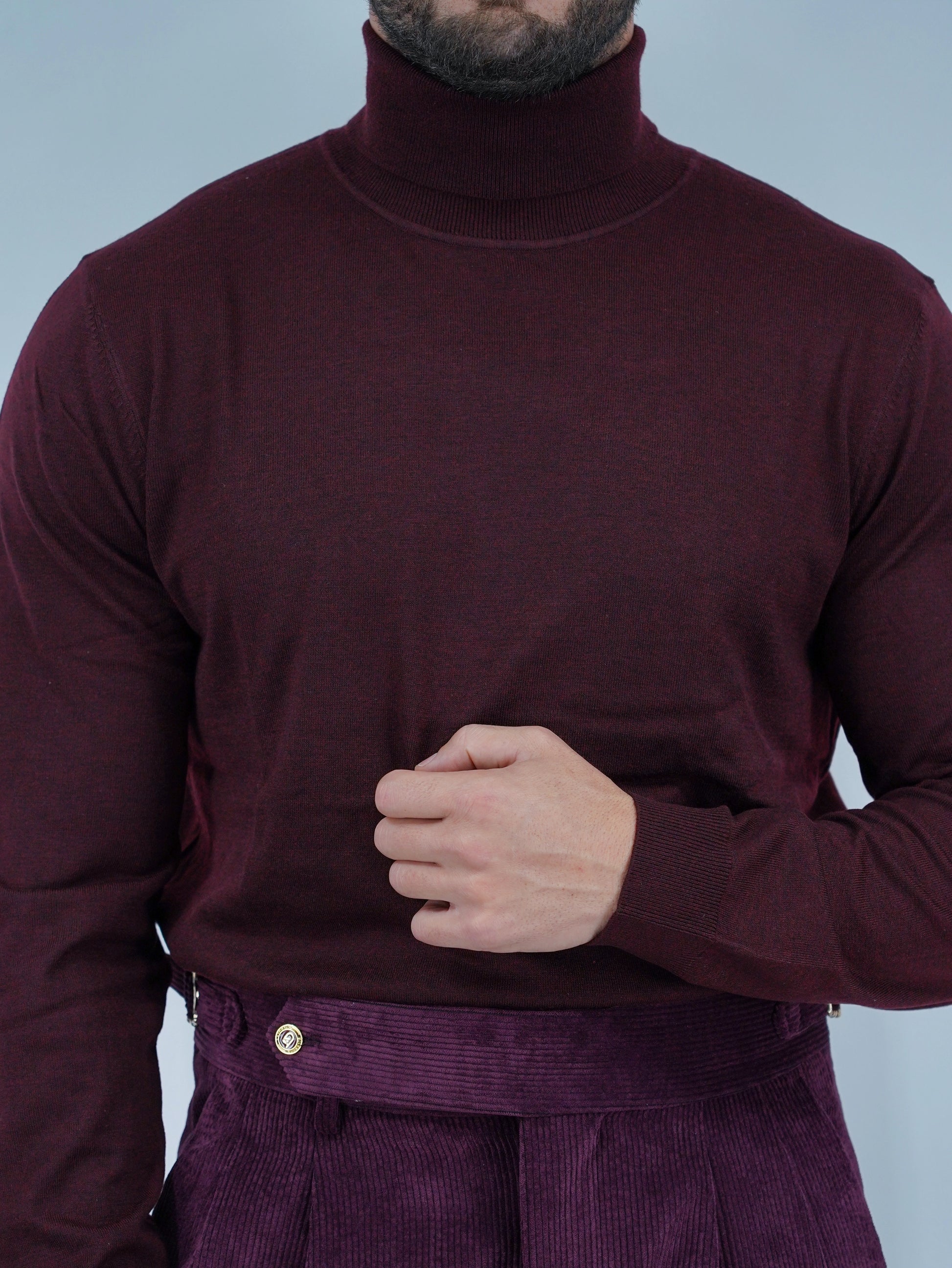 Dolcevita in filo bordeaux