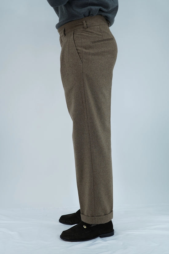 Gurkha con passanti in flanella quercia fondo 23cm