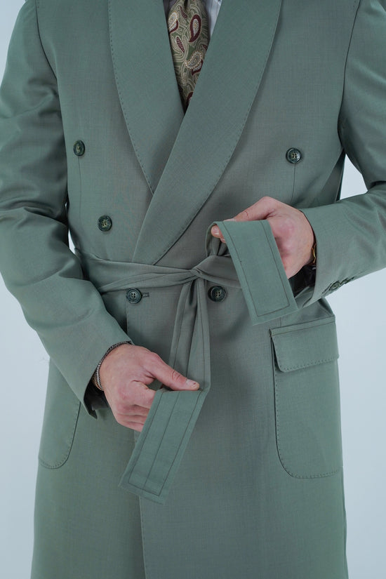 Giacca Heritage Lunga Doppio Petto - Linea Extensive | Verde Oliva