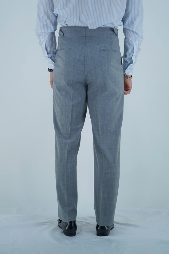 Gurkha 1 bottone - Fondo 20/23cm | Doppia Fibbia Regolabile | Grigio Urbano